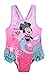 Minnie Mouse Bimba Costume da Bagno Un Pezzo (Rosa,3 Anni)