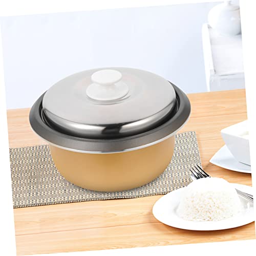 UPKOCH 1 conjunto de panelas e frigideiras antiaderentes para interior panela de arroz, panela de ar