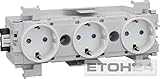  Steckdose 3-fach cws GS3001 cws - Tehalit, Blieskastel (GS30019001)