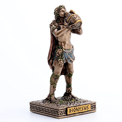 Veronese Design Figurine Miniature des Dieux grecs (Dionysos, Bronze)