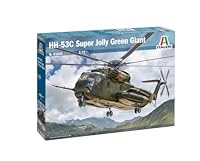 Italeri 91035 1:72 US HH-53C Jolly Green Giant - Modellbau, Bausatz, Standmodellbau, Basteln, Hobby, Kleben, Plastikbausatz, detailgetreu, Militär Bausatz, Molded Color