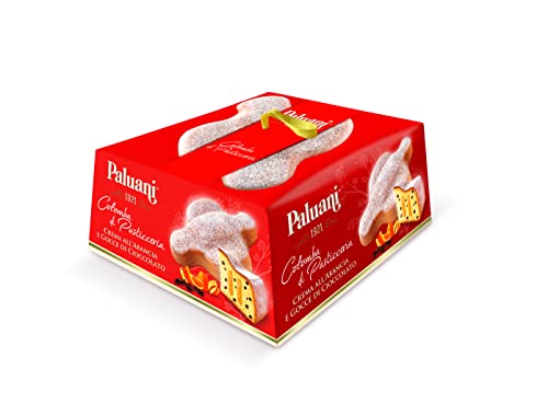 Paluani - Colomba Pasquale con Crema Arancia e Scaglie di Cioccolato - 750 gr