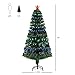 5' Artificial Holiday Fiber Optic / LED Light Up Christmas Tree w/...