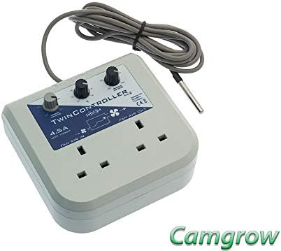 SMSCOM - Hybrid Fan Controller, Twin Fan controller & Smart Fan Controller - MK2 (Twin Fan Controller 4.5amp)