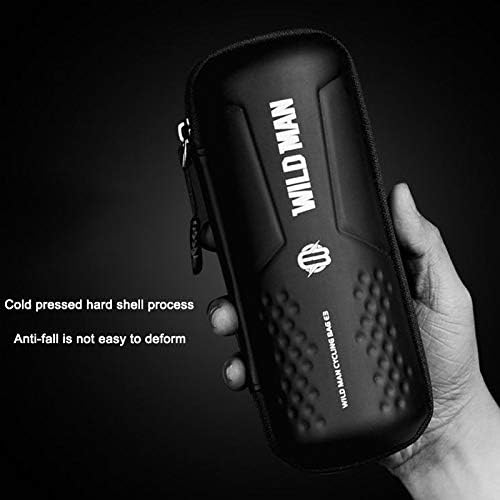 WILD MAN Waterproof Hard Shell Bike Bag for Mountain Road Bicycle Repair Tool Kits and Bicycle Accessories (Do not Contain Tool Kits)