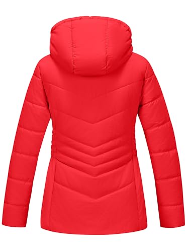 WULFUL Girl’s Winter Waterproof Coat Warm Hooded Parka Jacket Long2