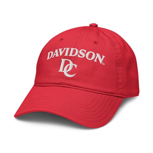 Gorra Ajustable Oficial Davidson Wildcats Roja miniatura 1