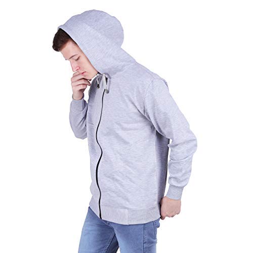 Image of Men's Cotton Hooded Neck Hoodie