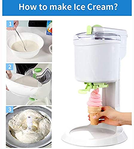 Softeismaschine, Home DIY Küche Automatische Mini-Frucht-Softeismaschine, gesund, einfache One-Push-Bedienung ggsm – Bild 5
