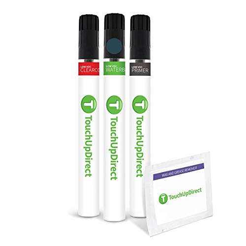 Touchupdirect 221 Galactic Aqua Mica Compatible With Toyota Exact Match Touch Up Paint Brush - Preferred Kit #TOP19