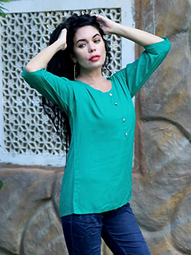 Image of Rayon Tops for Women Western /Women Tops /Top for Woman