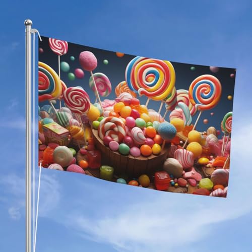 Drapeaux 122 x 183 cm pour extérieur double face en polyester 200D