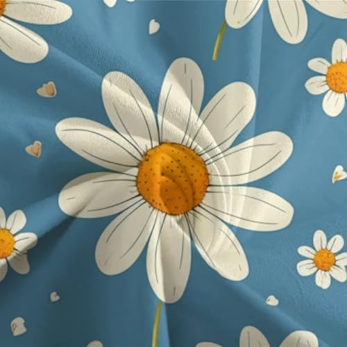 Housse de couette chrysanthème 3D en microfibre super douce - 7