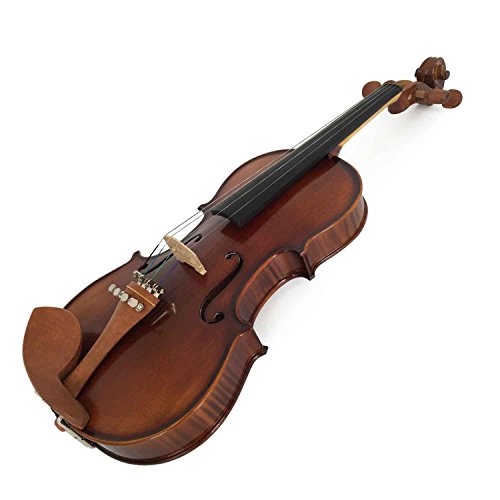 Aliyes Premium Violin 4/4 Full Size Solid Wood Violin For Beginner Violinist/Professional Student Violin Kit String,Shoulder Rest,Rosin,Bridge（YWA-2） - Thumbnail 3