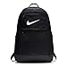 Nike Brasilia Training Backpack, Extra Large Backpack Built for Secure Storage with a Durable Design, Black/Black/White