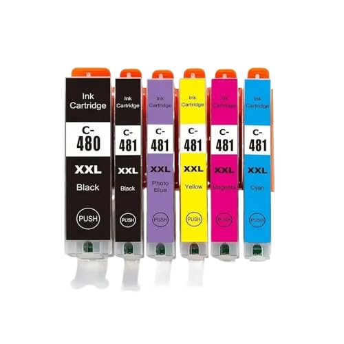 Kit PGI-480 CLI-481 universel grand volume de remplacement pour série TS et TR