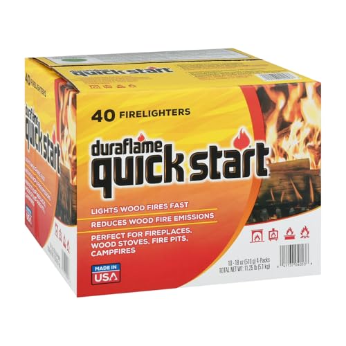 Duraflame Quick Start Firelighters &ndash; 40 Count Case