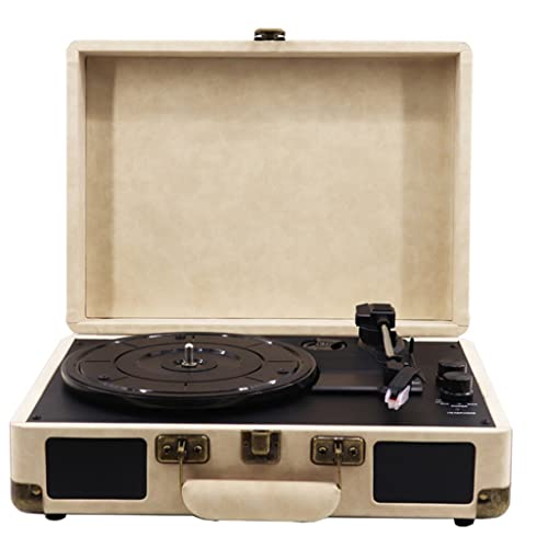 Platine Vinyle Portable Tourne Disque Vinyle Gramophone 100-240 v 33/45/78 RPM Rétro Boîte À Musique Bluetooth… - Les Beatles, Paul McCartney, John Lennon, RIngo Starr, George Harrison Platine Vinyle Portable Tourne Disque Vinyle Gramophone 100-240 v 33/45/78 RPM Rétro Boîte À Musique Bluetooth…