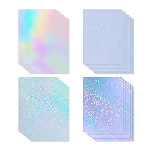 32 hojas tamaño A4 (210 x 297 mm) de papel adhesivo con diseño holográfico, vinilo transparente, revestimiento holográfico láminas autoadhesivas | Ya disponible en tu tienda friki favorita! En mundofriki.es!
