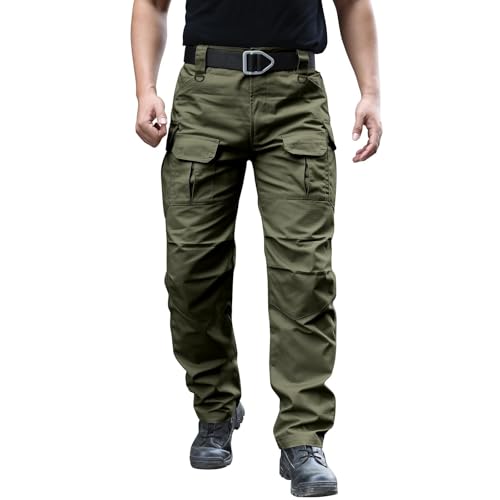2025 Mens Cargo Work Pants Durable Ripstop Tactical Pants, Outdoor Apparel, Outdoor Apparel, Lightweight Work Hiking Pants3