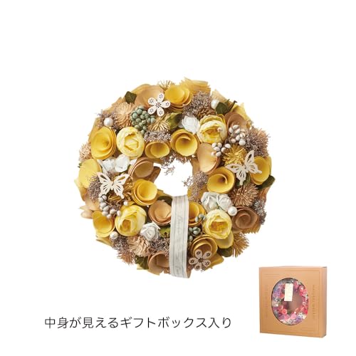 Corona natural Greenhouse Lemon Blossom mediana miniatura 3