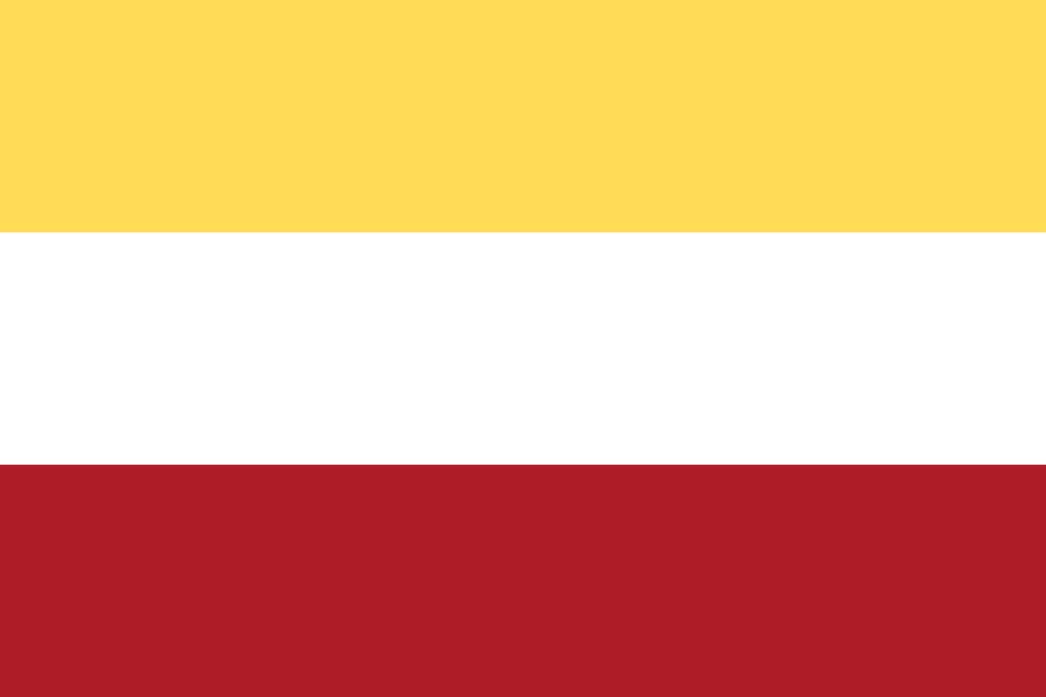 Drapeau Middelburg historique de collection vlag 18e eeuw