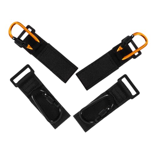 SUPVOX Versatile Stroller Hooks 4 Pack Stroller Clips Anti-Slip Feature for Diaper Bags Safe Easy to Use