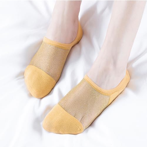 Image of Benefeet Sox Sheer No Show Socks Women Girls Cute Thin Mesh Low Cut Liner Socks for Loafers Boat Shoes