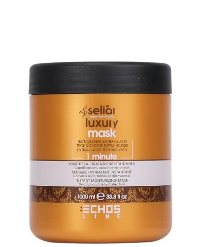 ECHOSLINE Seliàr luxe onmiddellijk hydraterend masker voor droog en gedehydrateerd haar - 1000 ml