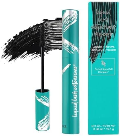 Thrive Mascara Liquid Lash Extensions - Brynn Thick and Slender, Waterproof and Sweat Resistant (Black 10.7g/0.38 OZ)