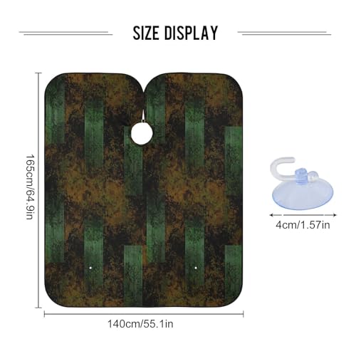 Capa para barbero impermeable y ajustable para hombres miniatura 3
