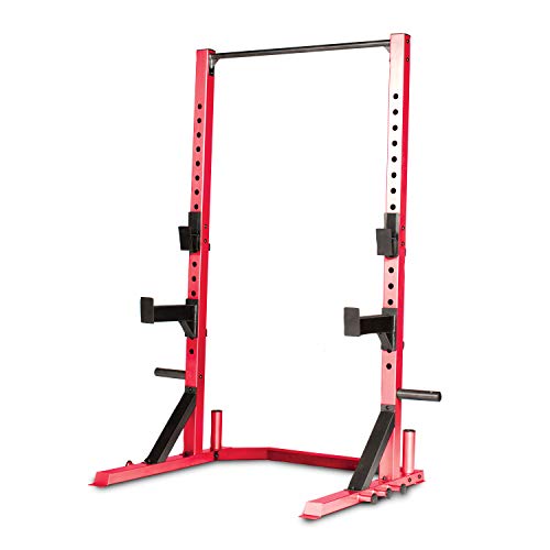 CAP Barbell FM-8000F Deluxe Power Rack, Red