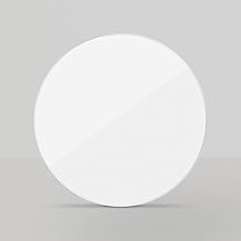 3-10 mm Acrylic Glass Circle PMMA GS White Glossy Cut Laser Cut to Measure Laser Polished Edge Round Size Choice (5 mm, 100 mm Diameter)