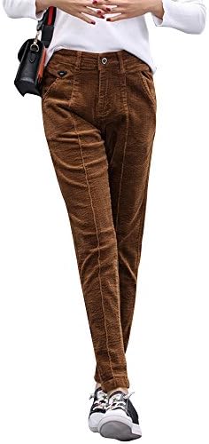 Gooket Women's Stretch Corduroy Skinny 