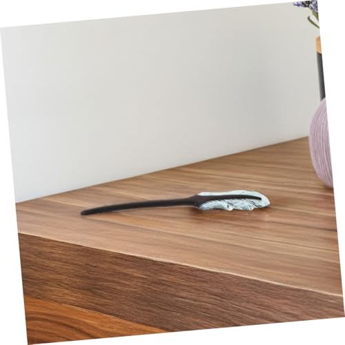 Bâtonnet à cheveux chinois en bois léger pour chignon stable - 6