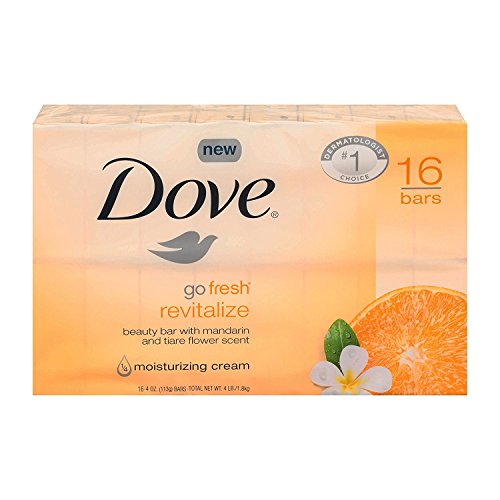 Dove Go Fresh Revitalize 4 oz bars Total 16 count