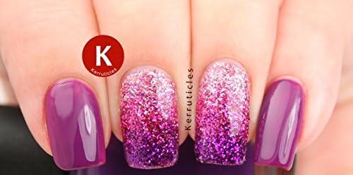 Biodegradable Glitter for Gel Nail Art Pots Set, Ultra FINE DUST Powder, Face Paint Makeup, Hair, Shellac Nail Polish Craft, Festival Party Colors | Brush Body Tattoos Make Up Sets for Kids Children