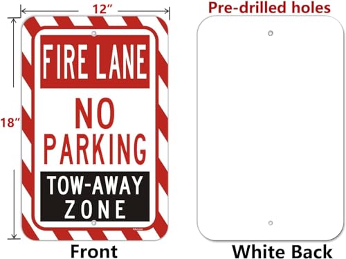 Panneau No Parking réfléchissant pour bloquer le stationnement abusif - 3