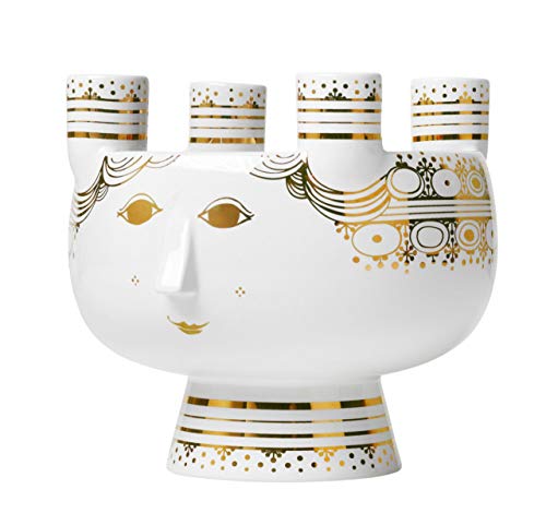 Preisvergleich Produktbild Bjørn Wiinblad - Kerzenständer Lucia H 15 cm, Gold