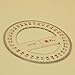 360 Degree Plastic Protractor, Circle Measuring Scale Math Ruler for Engineering Technical Drawing and Measuring Office School Transparent 100mm