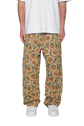 mnml Men's Ultra Baggy Sunflower Pants
