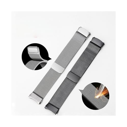 Correa de acero inoxidable soluciona holguras con ajuste sin espacios para reloj 46mm 4
