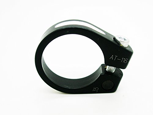 Klemme aus Aluminium für Sattelstütze und Rahmen 35 mm für Fahrrad 2969c Sport & Freizeit