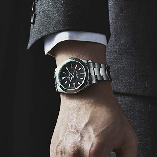 BENYAR Classic Men's Automatic Mechanical Watch Stainless Steel Strap Waterproof Luminous Simple Business Sports Wristwatch… - Image 6