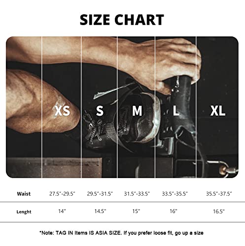 EVERWORTH Men's Solid Gym Workout Shorts Bodybuilding Running Fitted Training Jogging Short Pants with Zipper Pocket 3 Colors 6