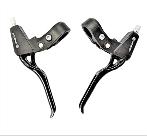 Image of CYBIC Bicycle Brake Lever Set, Alloy Construction, Black,