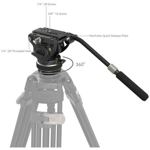 Image of SmallRig Heavy-Duty Video Head DH10 4165