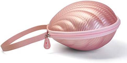 Hard Shell Travel Case for Self Adhesive Silicone Bras [A-DD Cup] Premium Nubra Organizer Portable Bikini Competition Storage Bag (Rose Gold) image 4