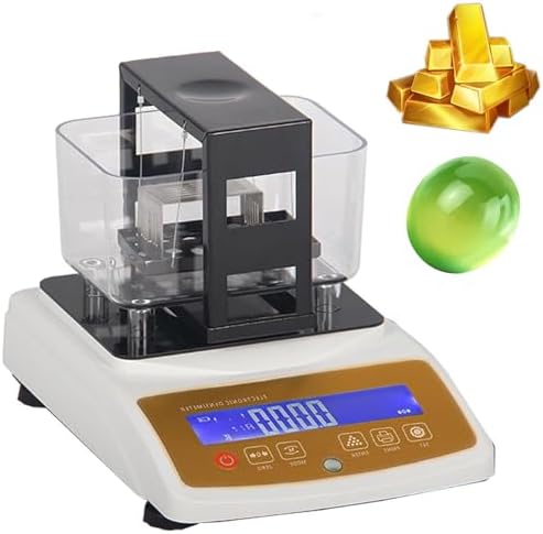 Gold Purity Tester Machine XF200K - Digital Precious Metal Authenticity Detector Accurate Gold Density Meter for Jewelry & Investments Maximum Weight 1200g