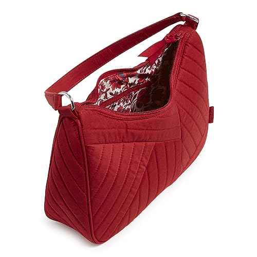 Image of Vera Bradley Women's Cotton Frannie Crescent Crossbody Purse